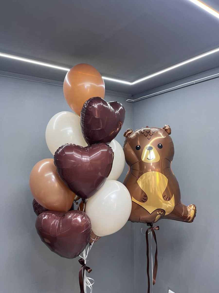 Композиція гелієвих кульок  Little bear